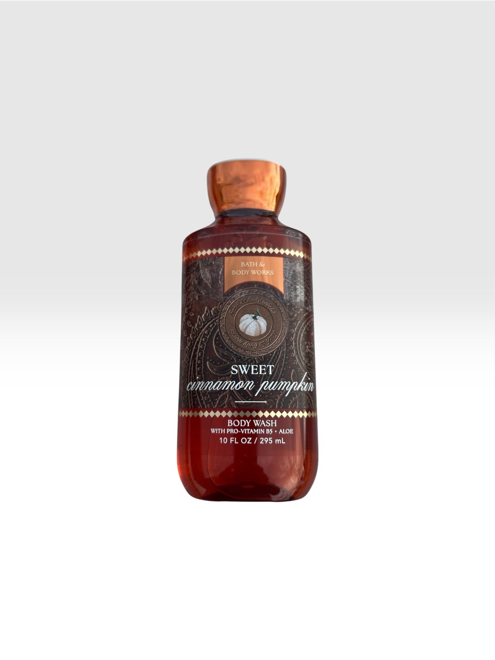 Bath & Body Works Sweet Cinnamon Pumpkin Body Wash - Copper